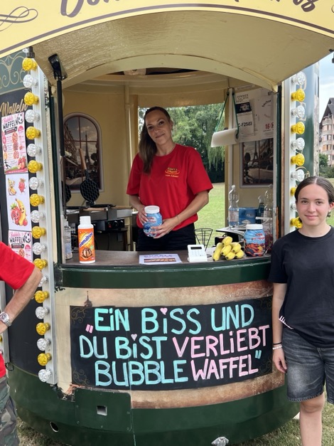 Waffle de Paris hergestellt von Grillmeister Ademi